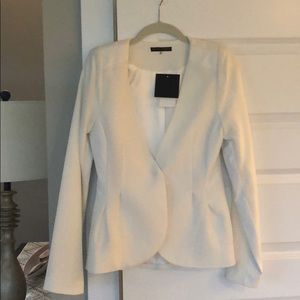 White Pure Sugar Blazer